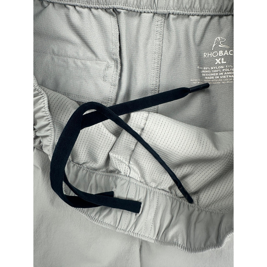 Rhoback The Trekkers Every Performance Short in Gray — Size XL // Preowned