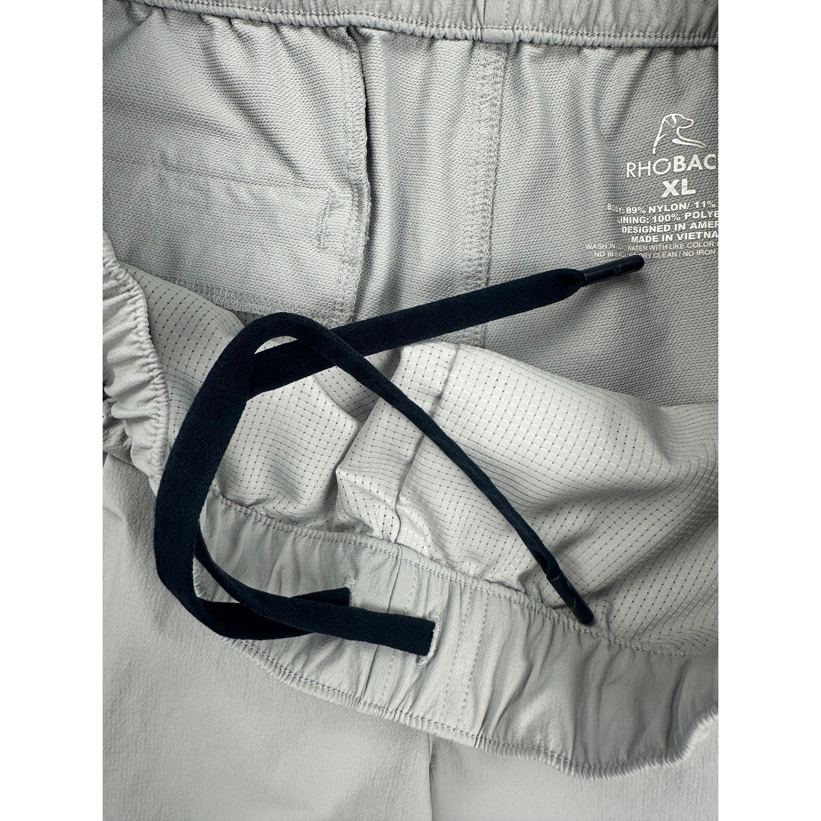 Rhoback The Trekkers Every Performance Short in Gray — Size XL // Preowned