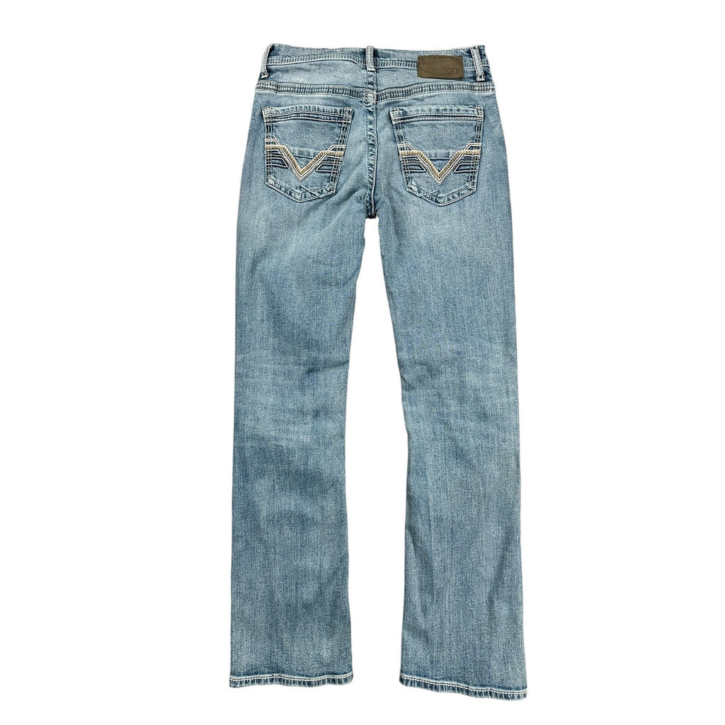 BKE Aiden Boot Cut Stretch Jean in Texel Blue — Size 30x32 // Preowned