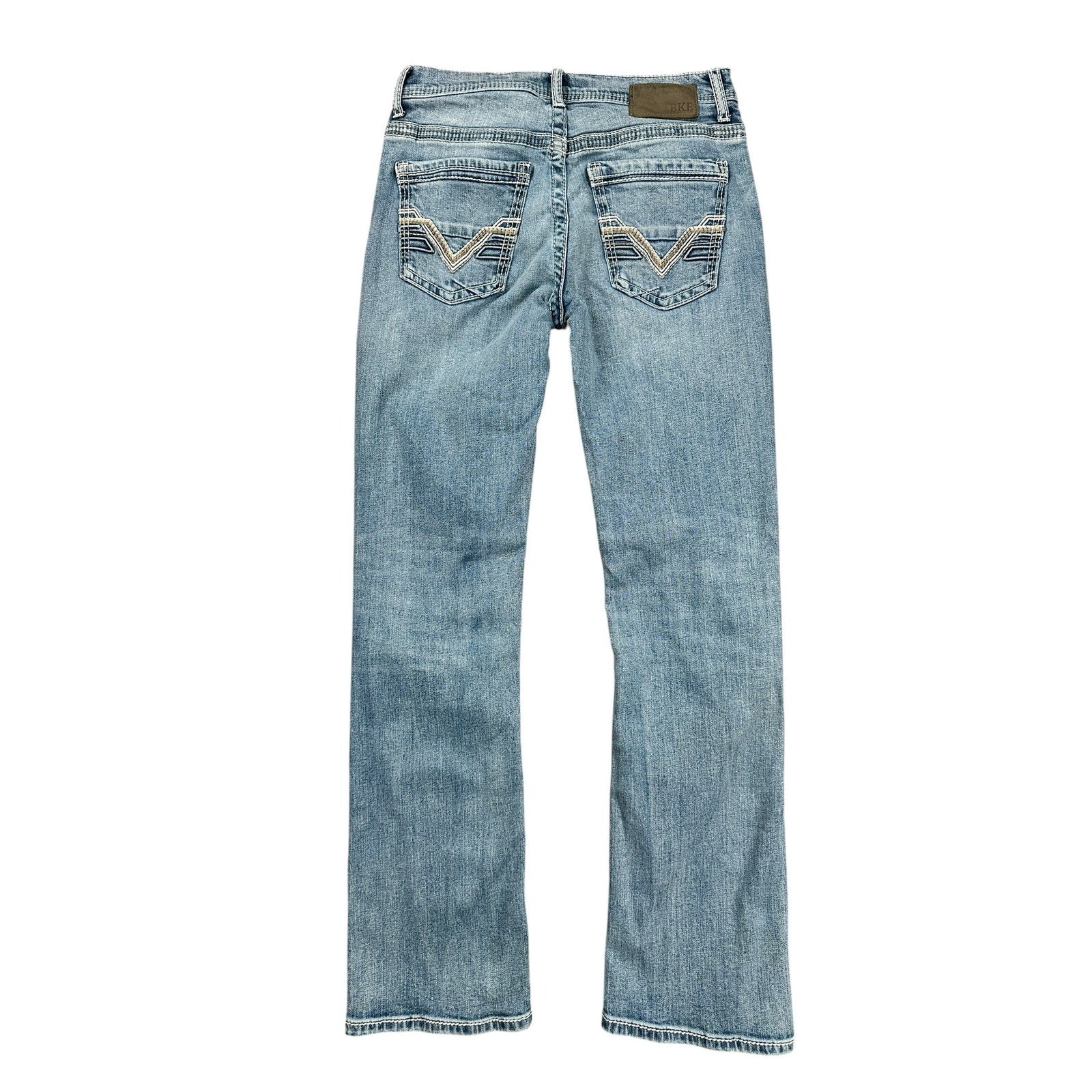 BKE Aiden Boot Cut Stretch Jean in Texel Blue — Size 30x32 // Preowned
