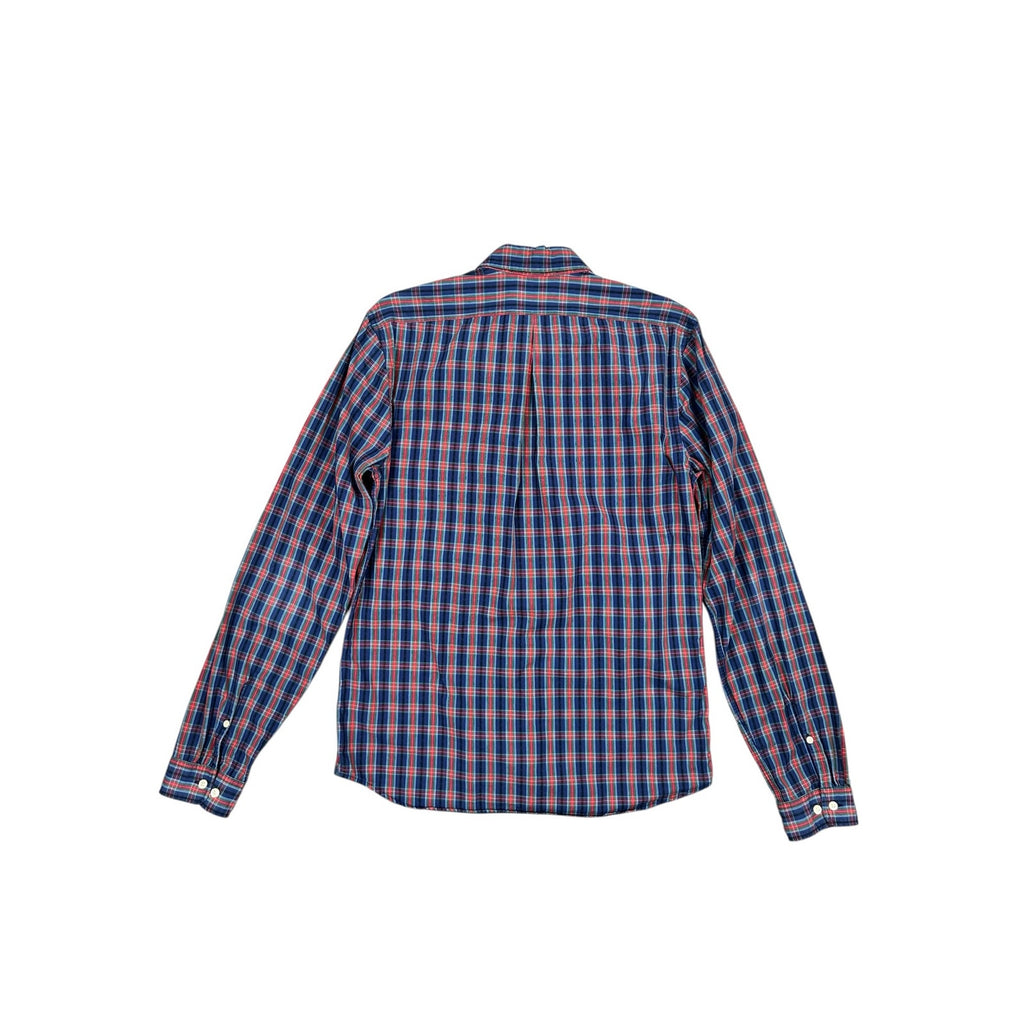 Scotch & Soda Monsieur Provocateur Plaid Long Sleeve Shirt — Size Medium // Preowned