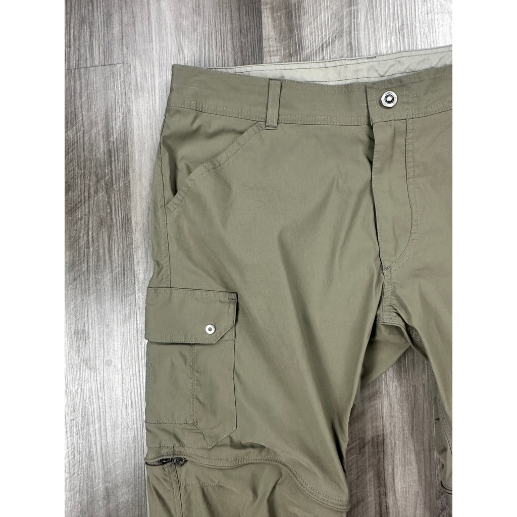 Kuhl Renegade Convertible Cargo Pants in Tan — Size 36x30 // Preowned