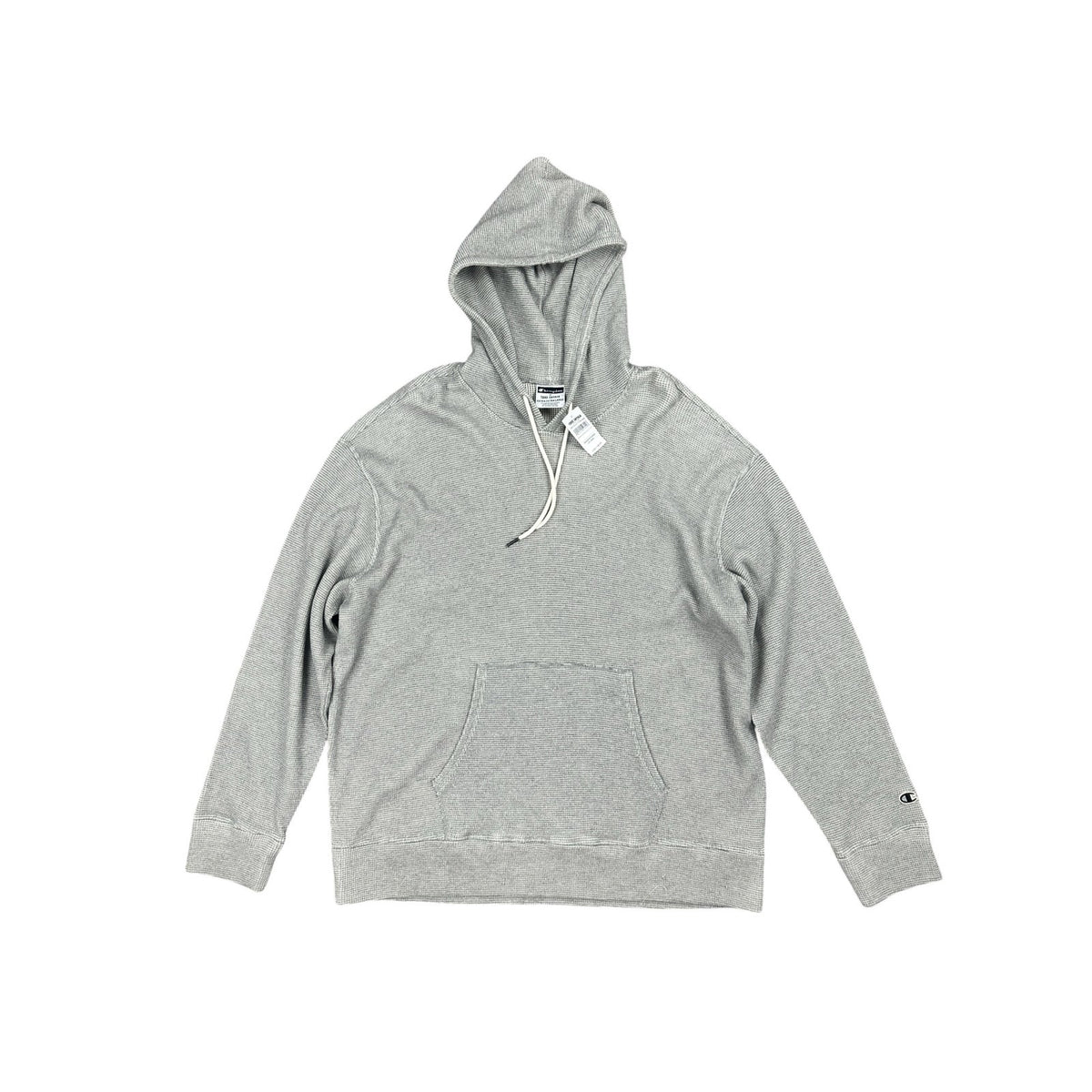 Todd Snyder x Champion Waffle Knit Thermal Pullover Hoodie — Size 2XL