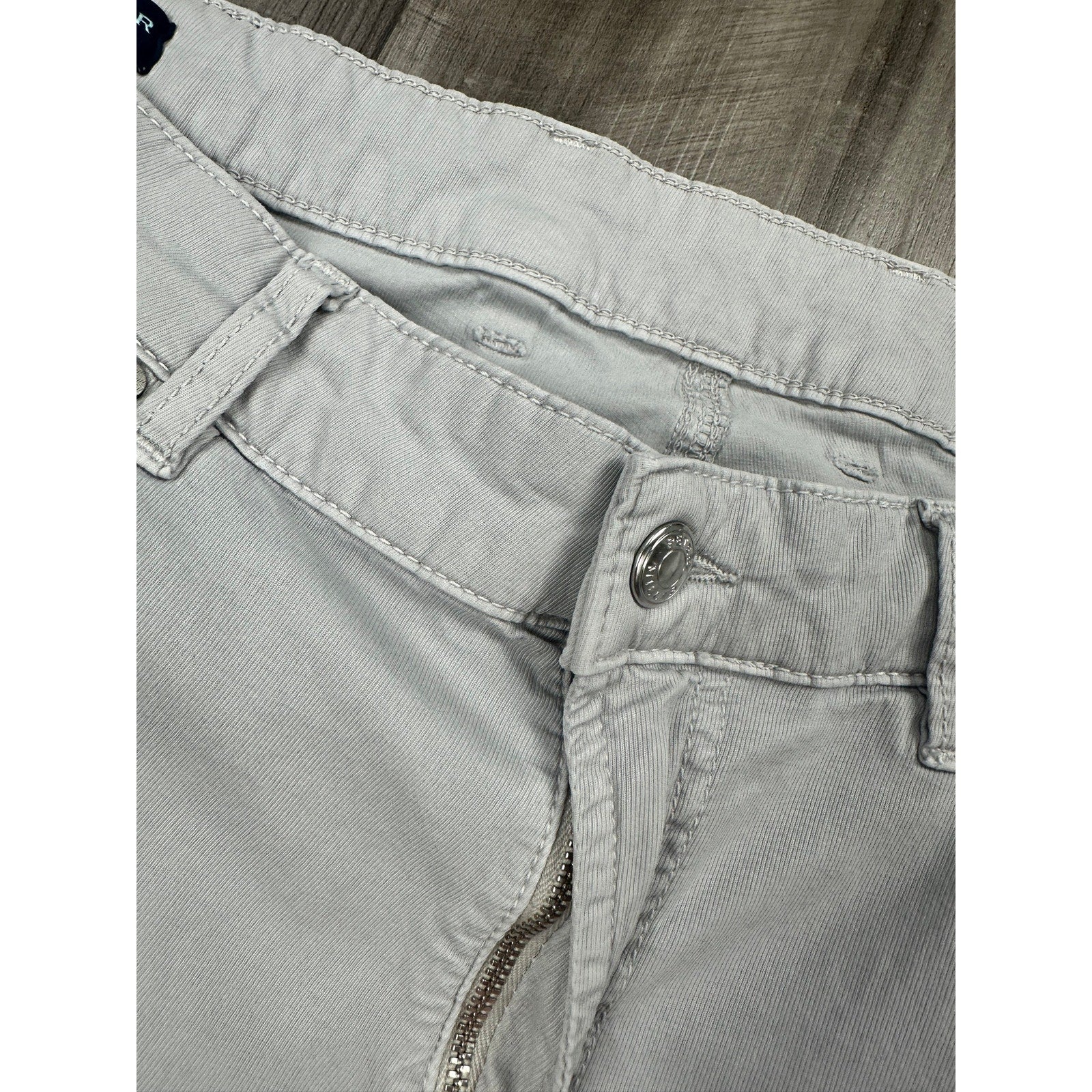 Peter Millar Wayfare 5 Pocket Trouser Pants in Light Stone Grey — Size 34x32 // Preowned