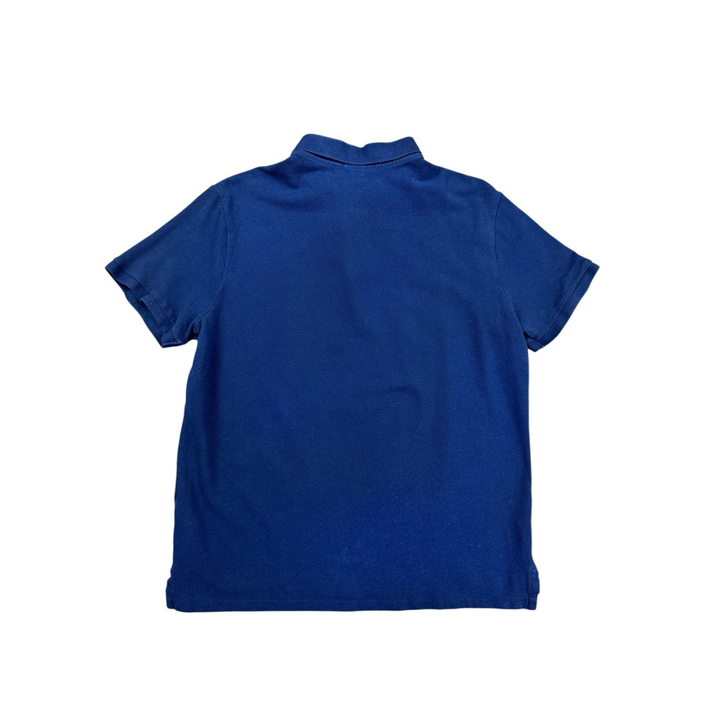Polo Ralph Lauren Custom Slim Fit Mesh Knit Polo in Navy — Size Large // Preowned