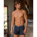 Saxx Vibe Xtra Ball Park Pouch Everyday Fly 6-Inch Boxer Brief 2-Pack in Black — Size Small