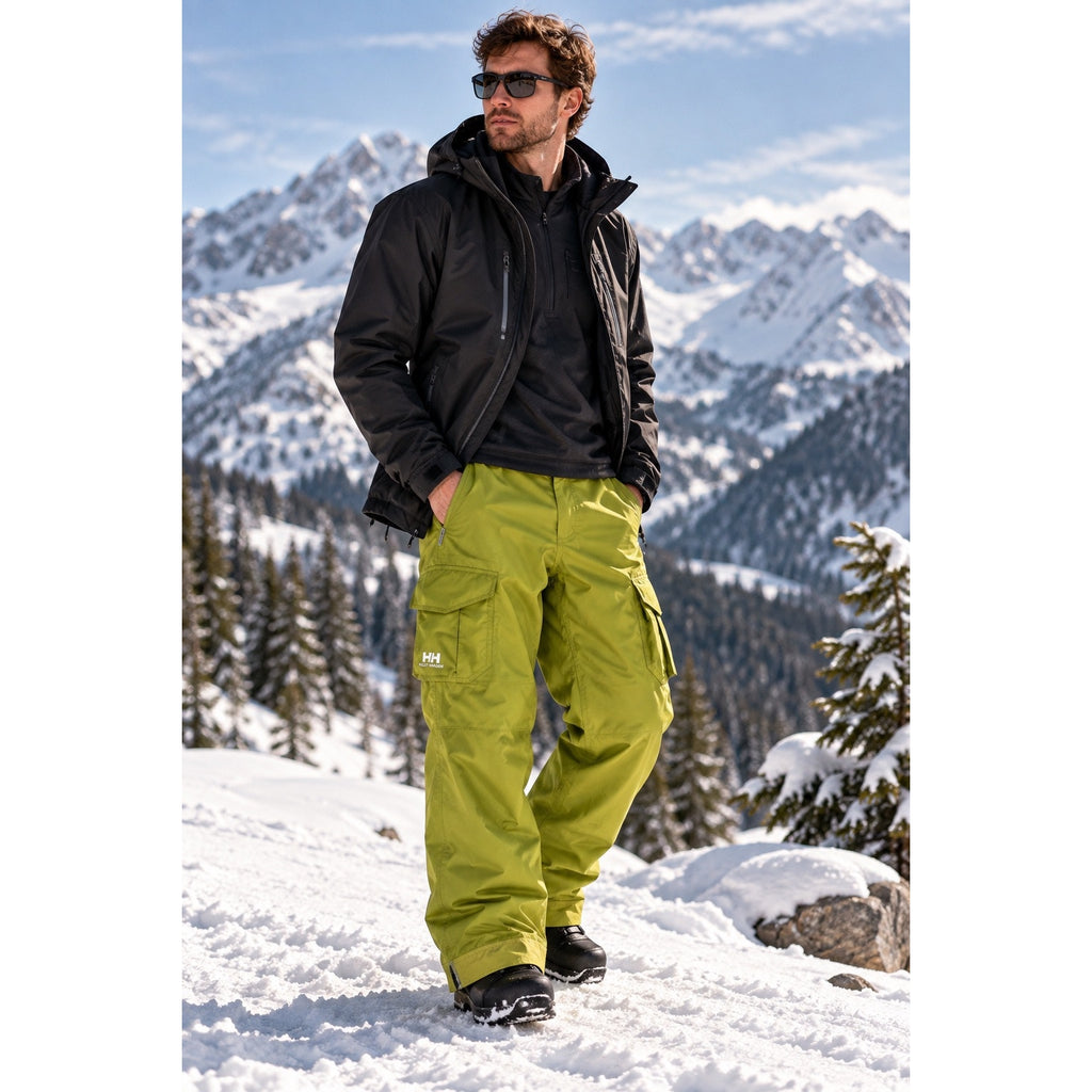 Helly Hansen Vintage Manmade Segment Technical Ski Snowboard Cargo Pants — Size Medium // Preowned