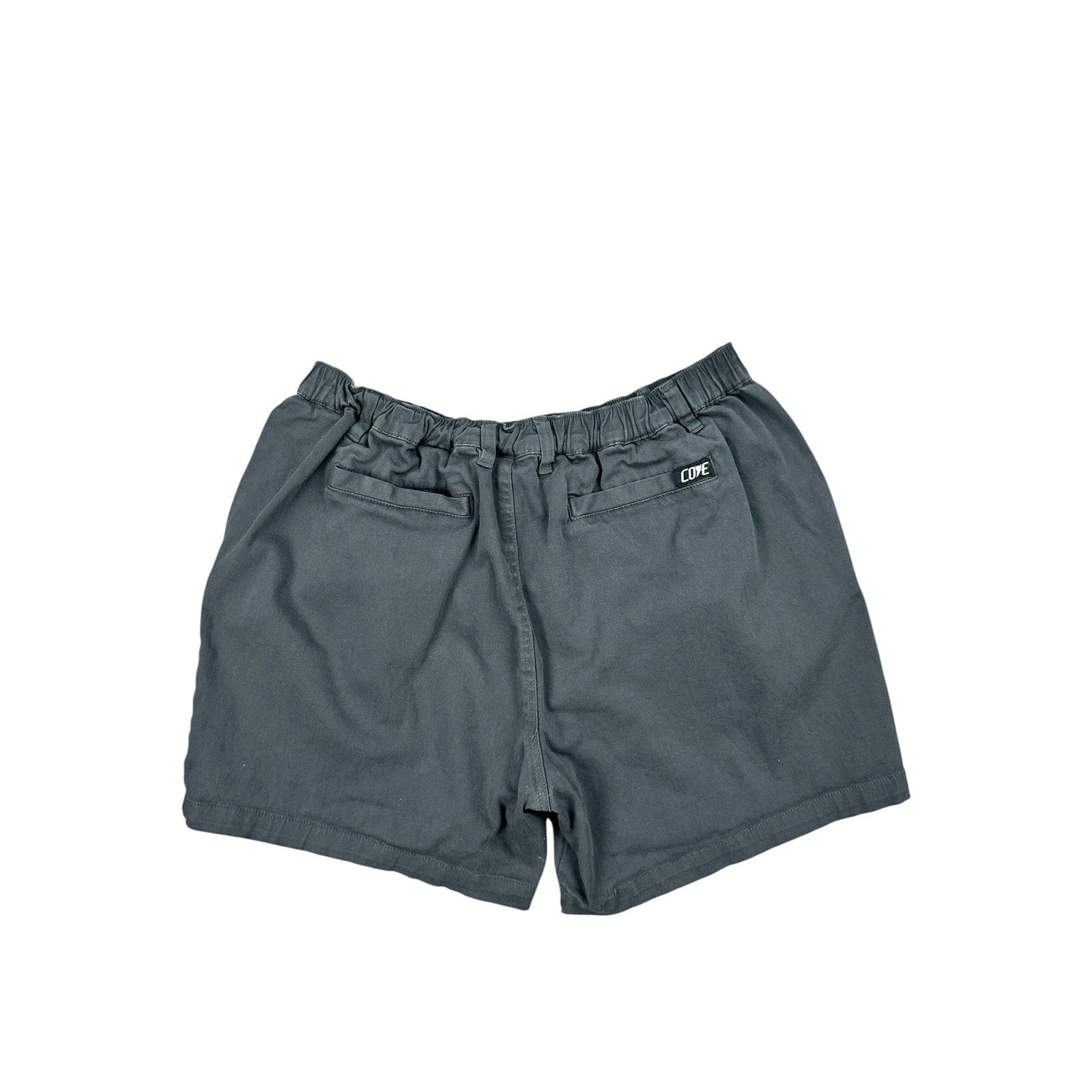 Cove 5" Chino Shorts in Charcoal — Size 38 // Preowned