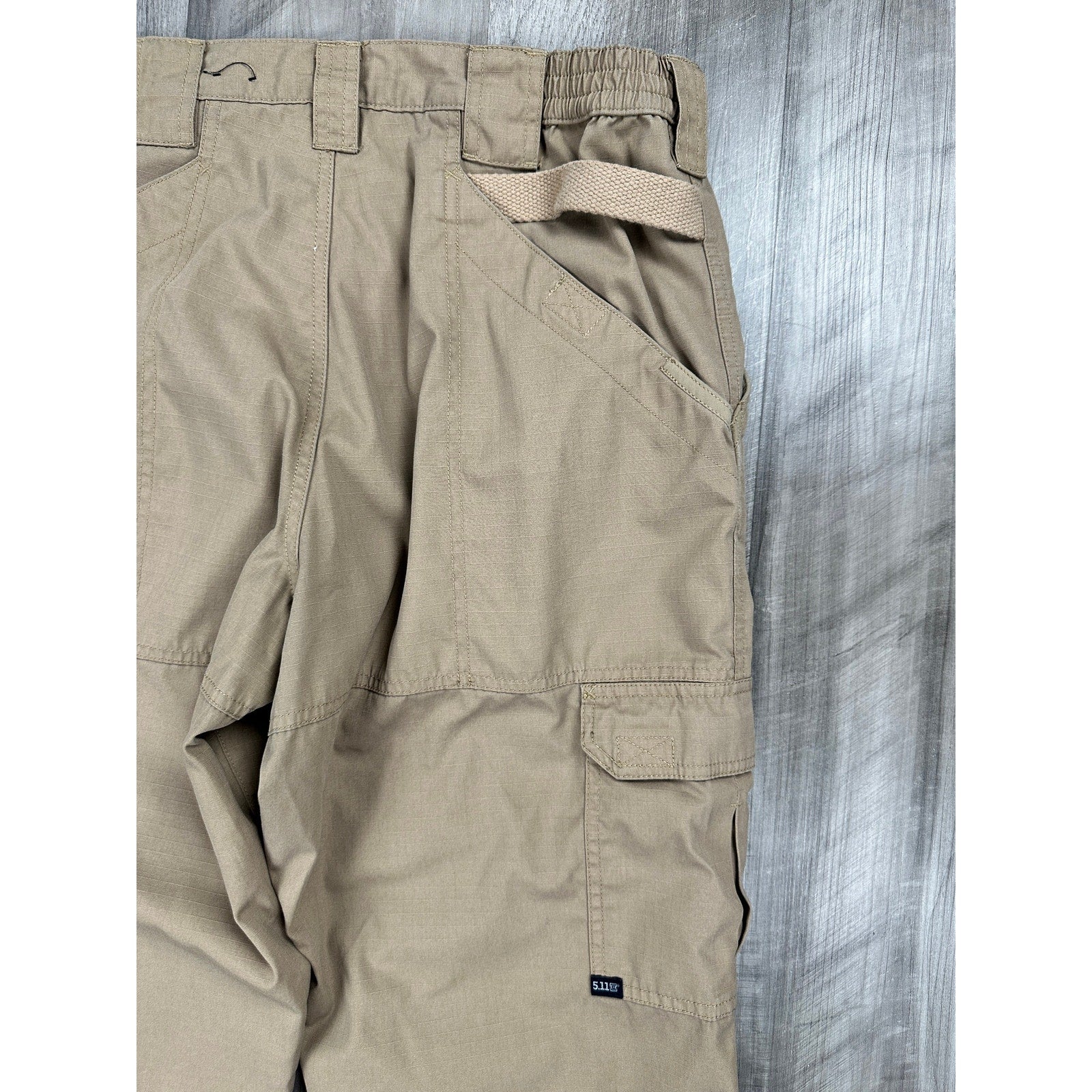 5.11 Tactical Regular Fit Taclite Pro Ripstop Cargo Pants in Tan — Size 32x32 // Preowned