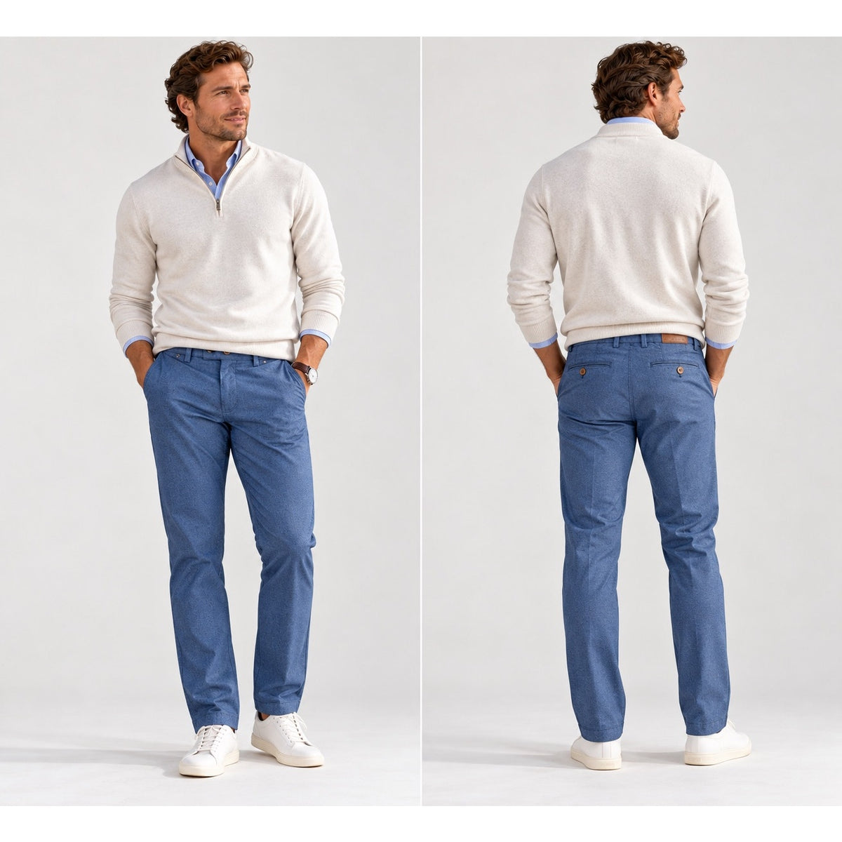 Peter Millar Hybrid Denim 5 Pocket Chino Pants — Size 32 // Preowned