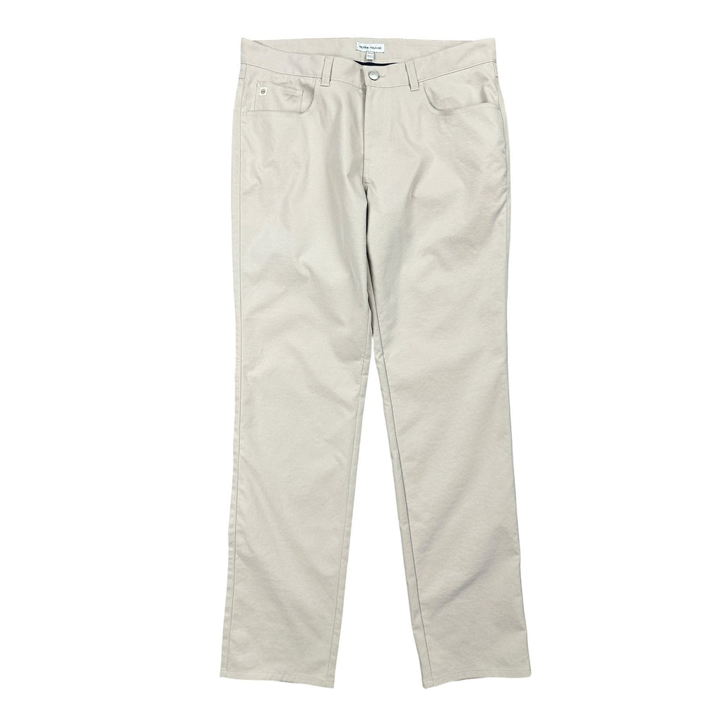 Peter Millar eb66 Performance 5 Pocket Pants in Khaki — Size 33x32 // Preowned