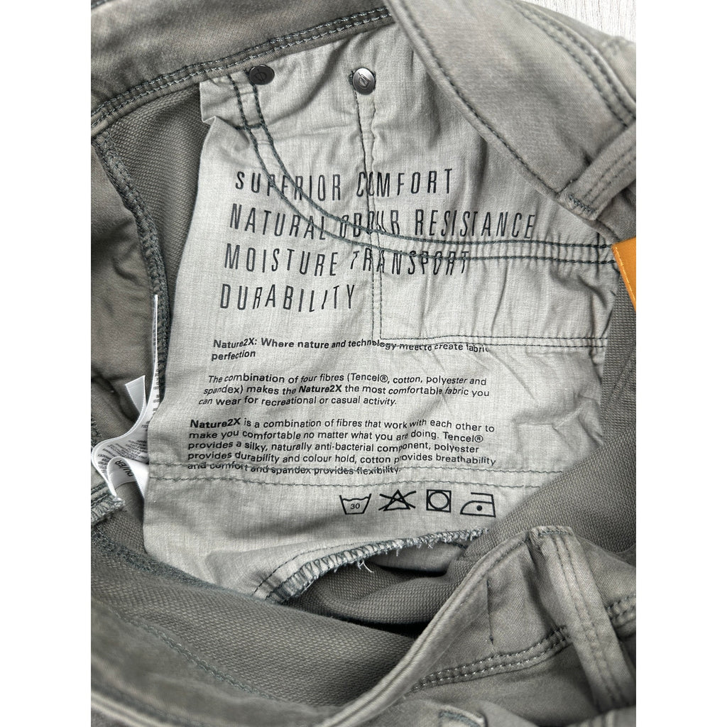 DU/ER N2X Slim Fit No Sweat Stretch Chino Pants in Light Fern — Size 32x30 // Preowned