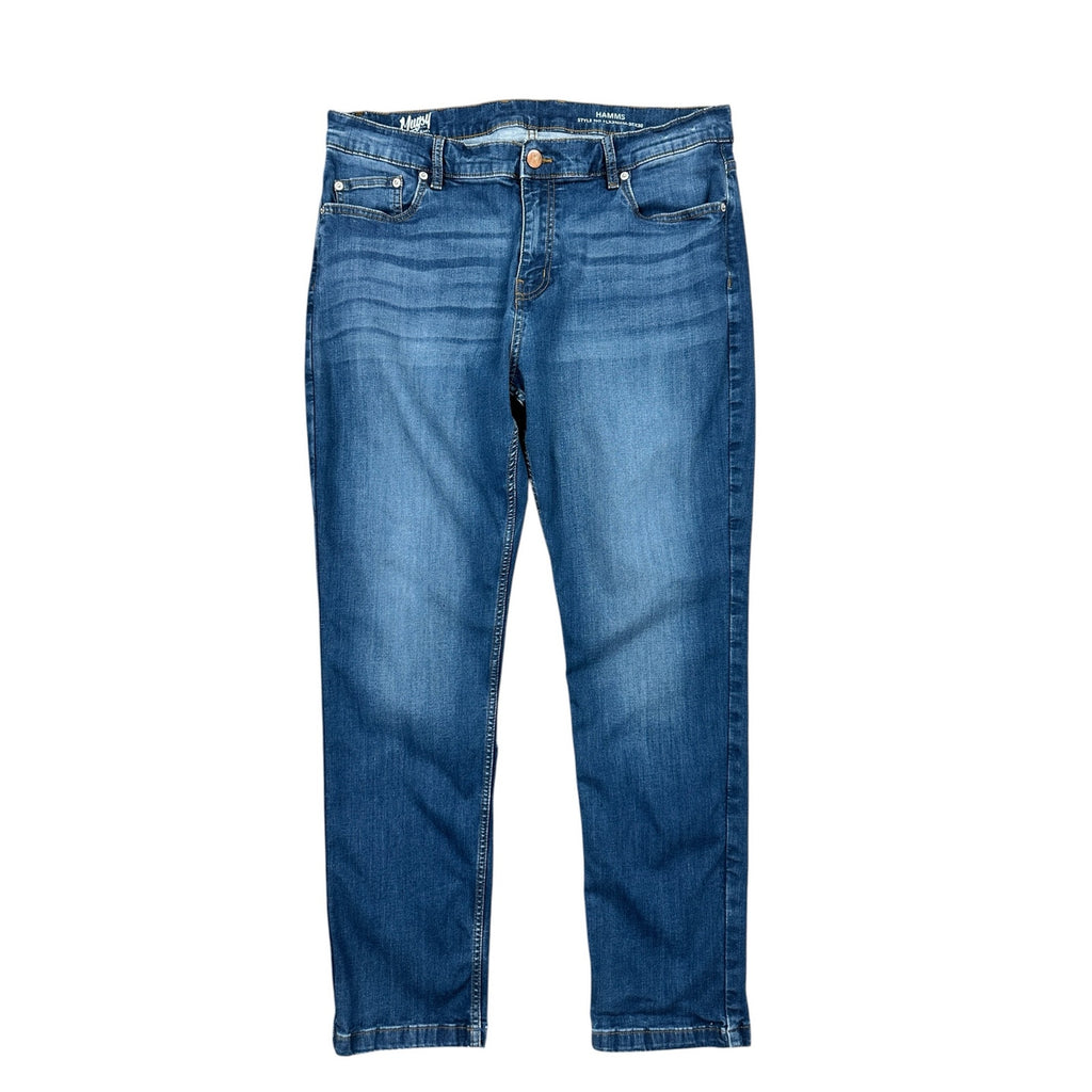 Mugsy Hamms Classic Straight Leg Stretch Jeans — Size 38x30 // Preowned