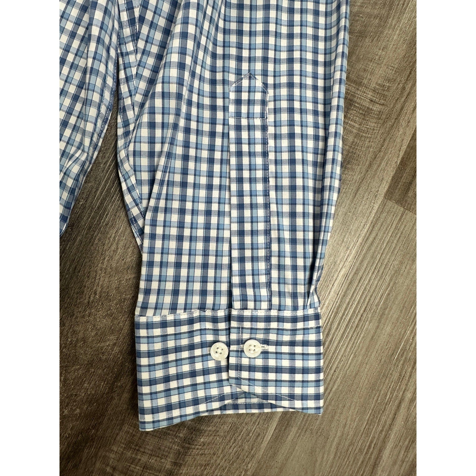 Holderness and Bourne The Flynn Signature Fit Plaid Long Sleeve Button Down in Bedford — Size 2XL
