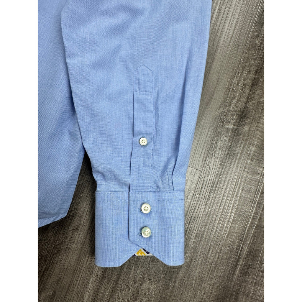 Thomas Dean LSU Tigers Collegiate Long Sleeve Button Down in Light Blue — Size Medium // Preowned