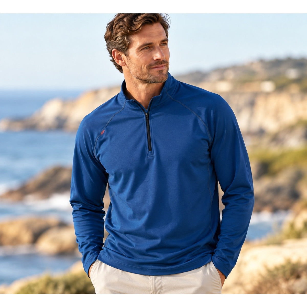 Rhone Session Performance Quarter Zip Pullover — Size 2XL // Preowned