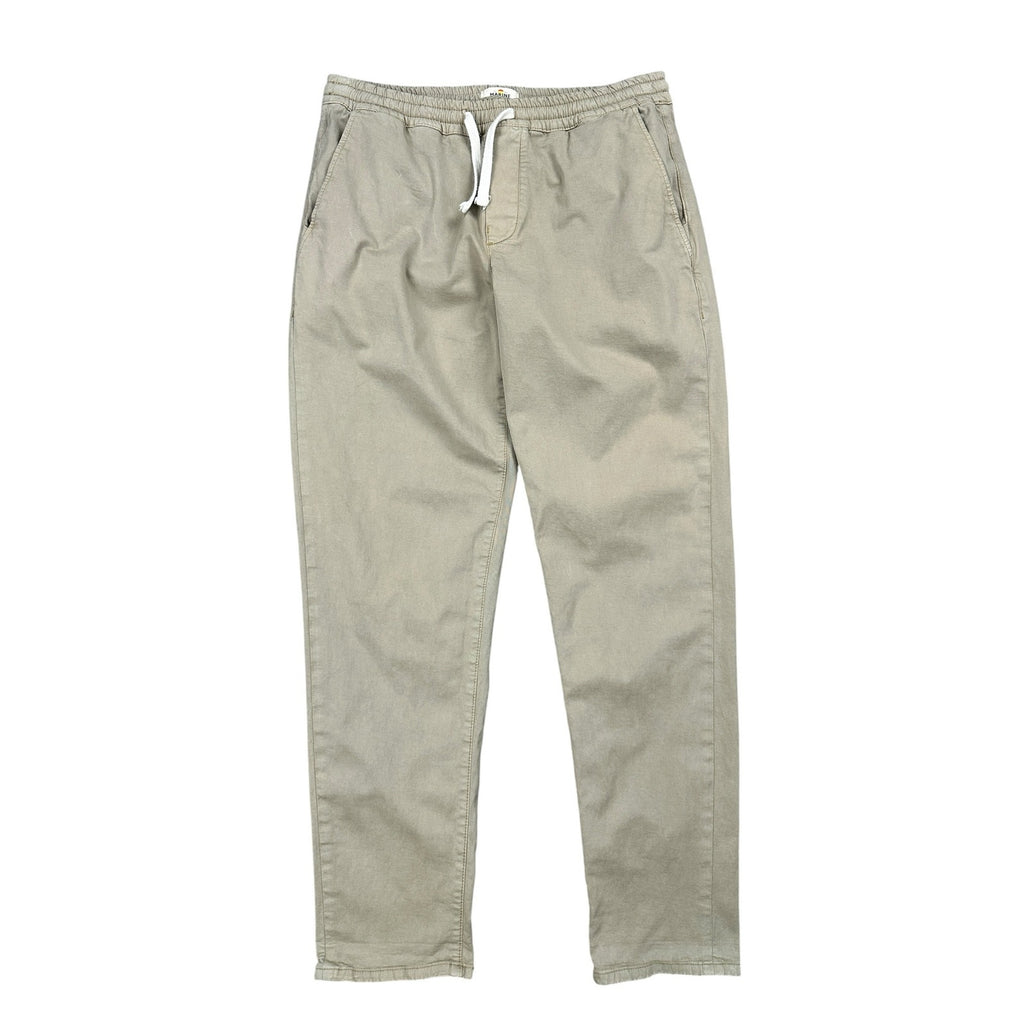 Marine Layer Saturday Athletic Fit Beach Pant in Tan — Size Medium // Preowned
