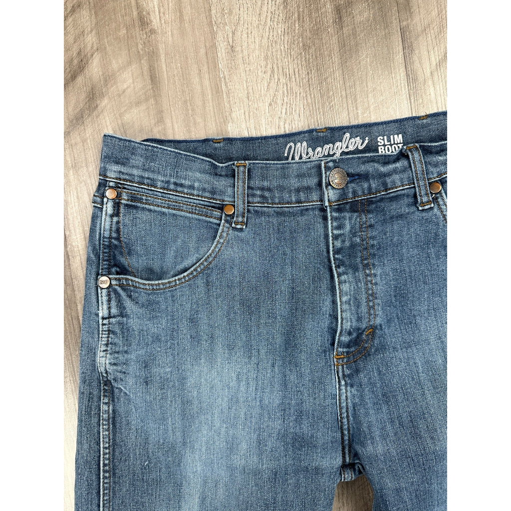 Wrangler RETRO Slim Bootcut Jeans — Size 34x34 // Preowned
