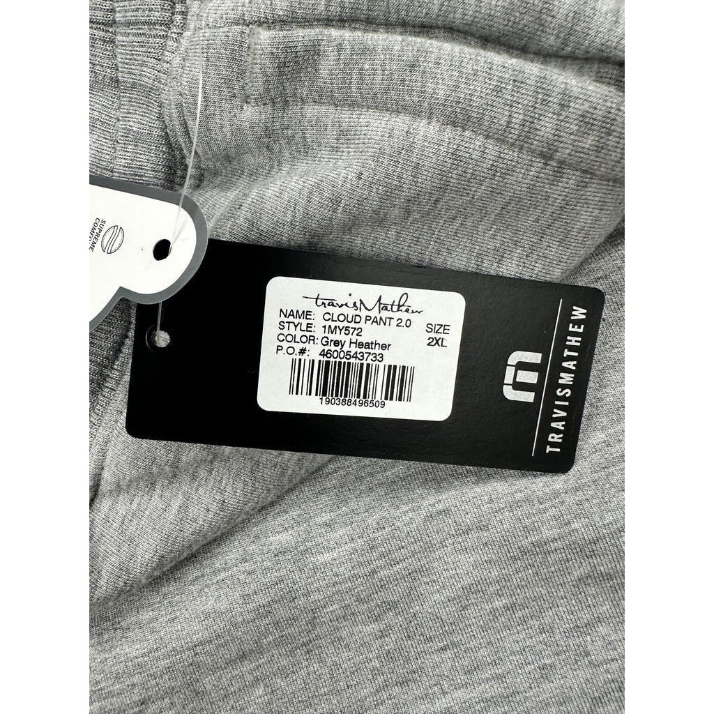TravisMathew Cloud 2.0 Soft Fleece Jogger Pants — Size 2XL