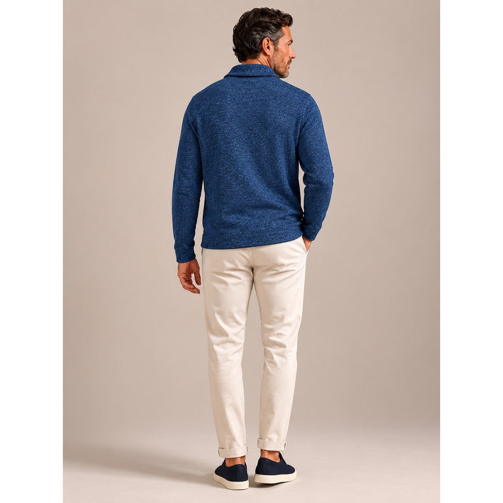 Tommy Bahama Granite Bay Shawl Cardigan in Blue Note — Size Medium