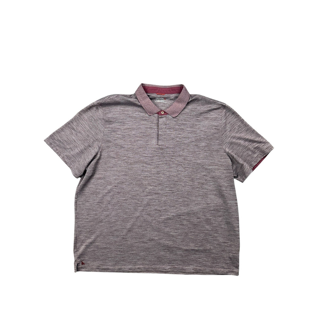 UNTUCKit Hannifer Performance Polo in Purple — Size 3XL // Preowned