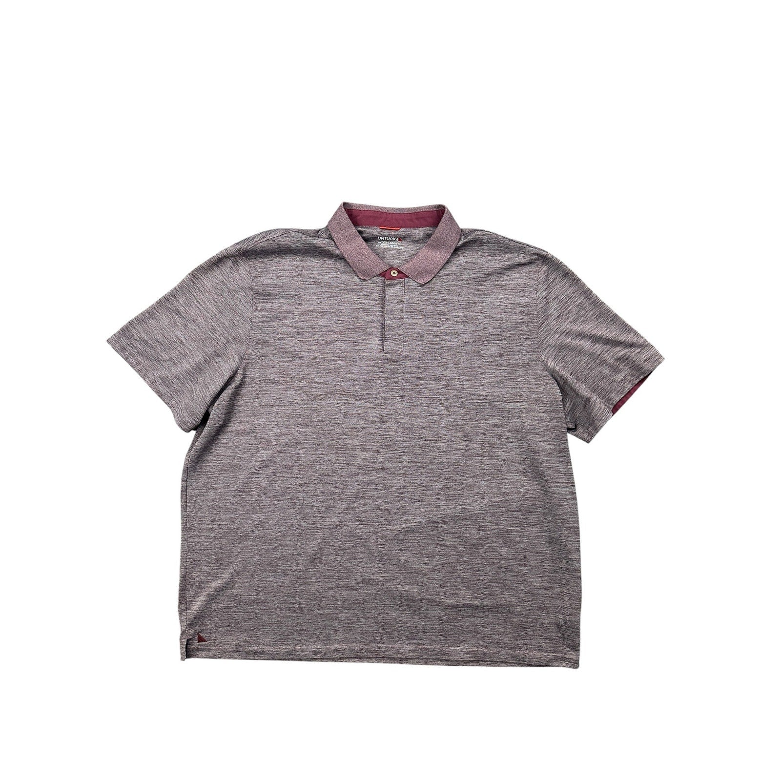 UNTUCKit Hannifer Performance Polo in Purple — Size 3XL // Preowned