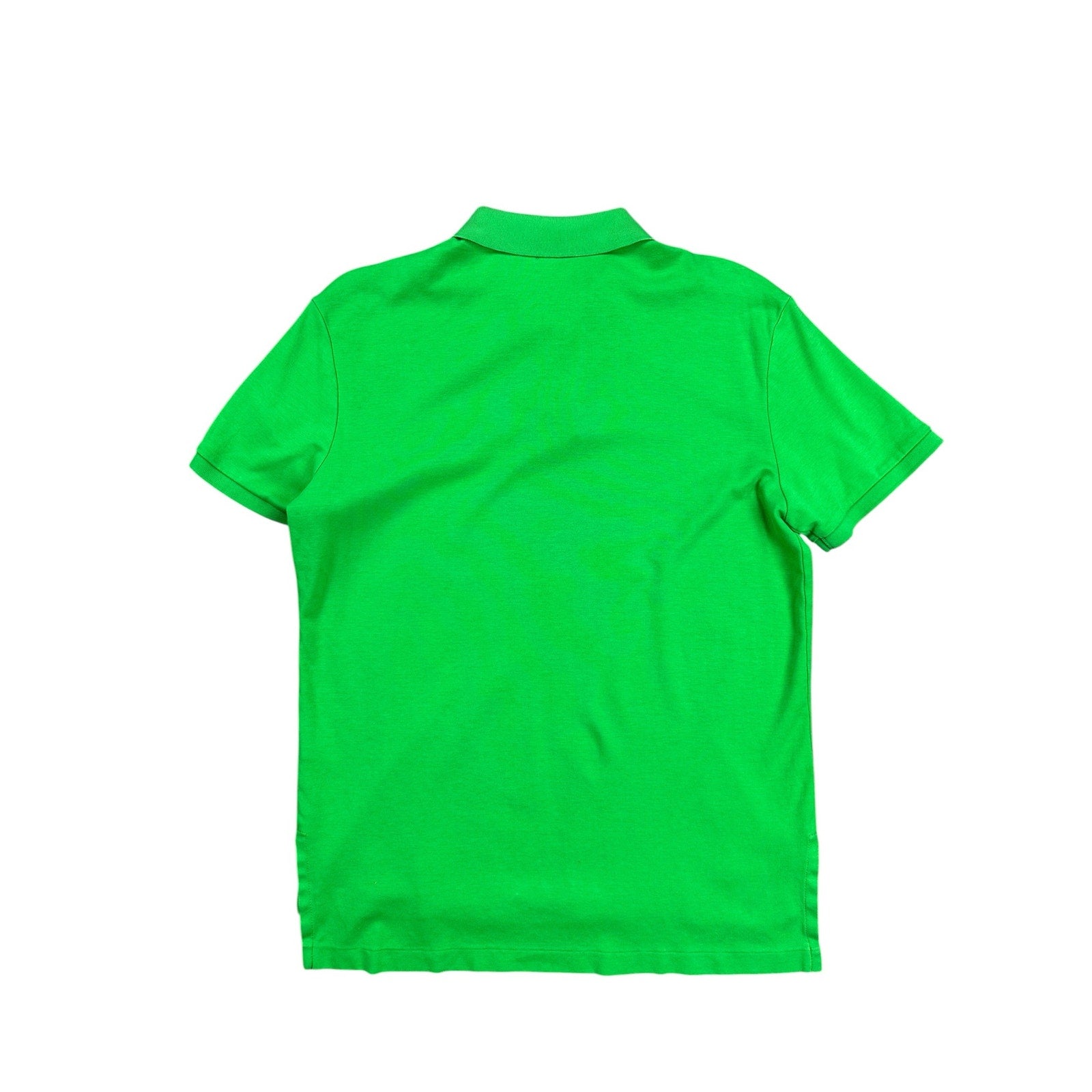 Polo Ralph Lauren Pima Soft Touch Interlock Polo in Light Bright Green — Size Medium // Preowned