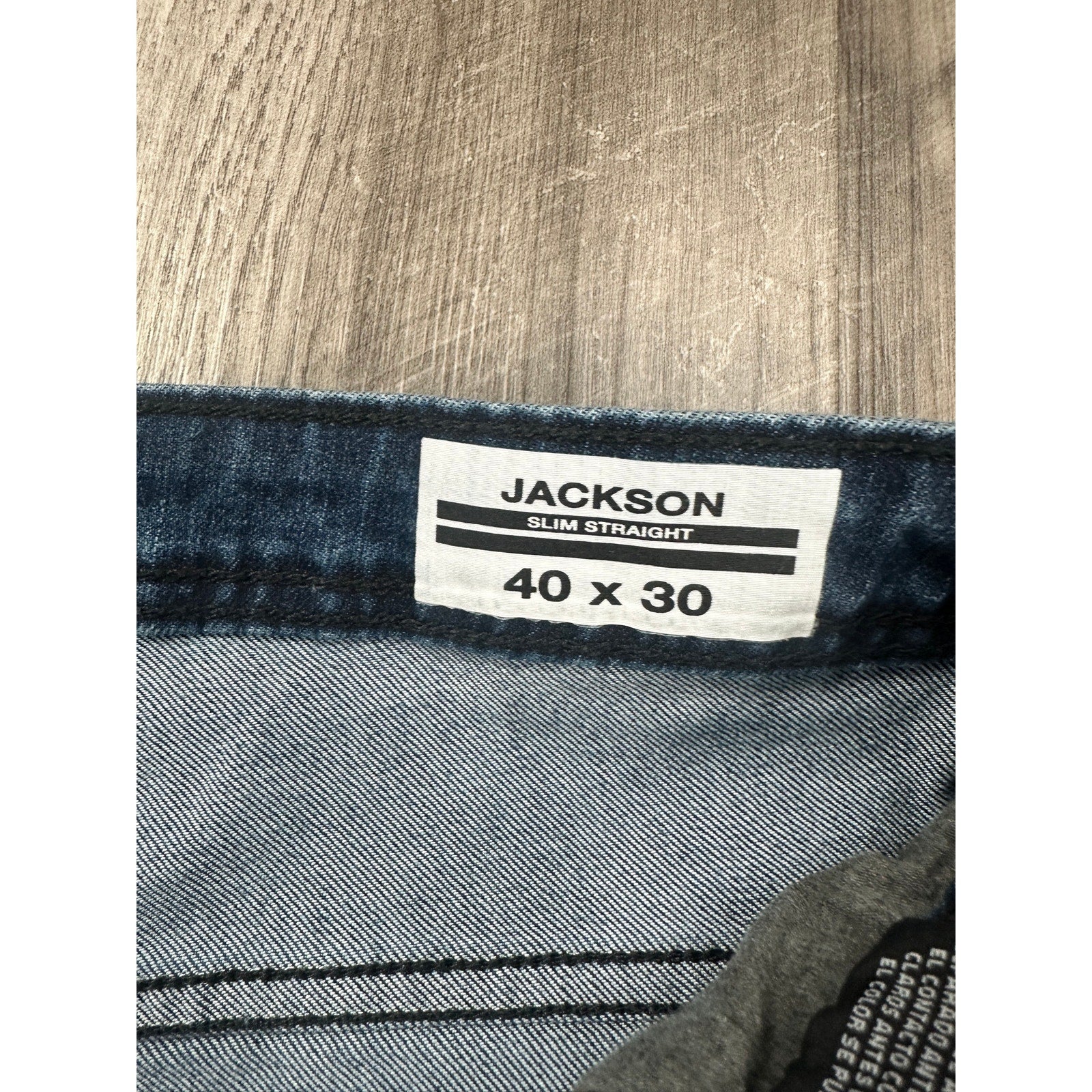 Buffalo David Bitton Jackson Slim Straight Jean in Medium Wash — 40x30