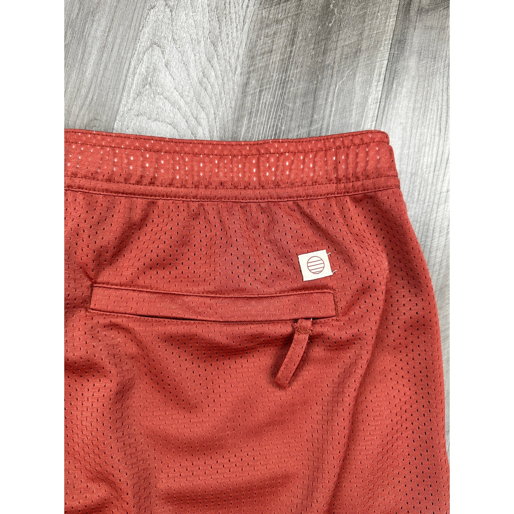 Marine Layer 6" Mesh Shorts in Baked Clay — Size 2XL