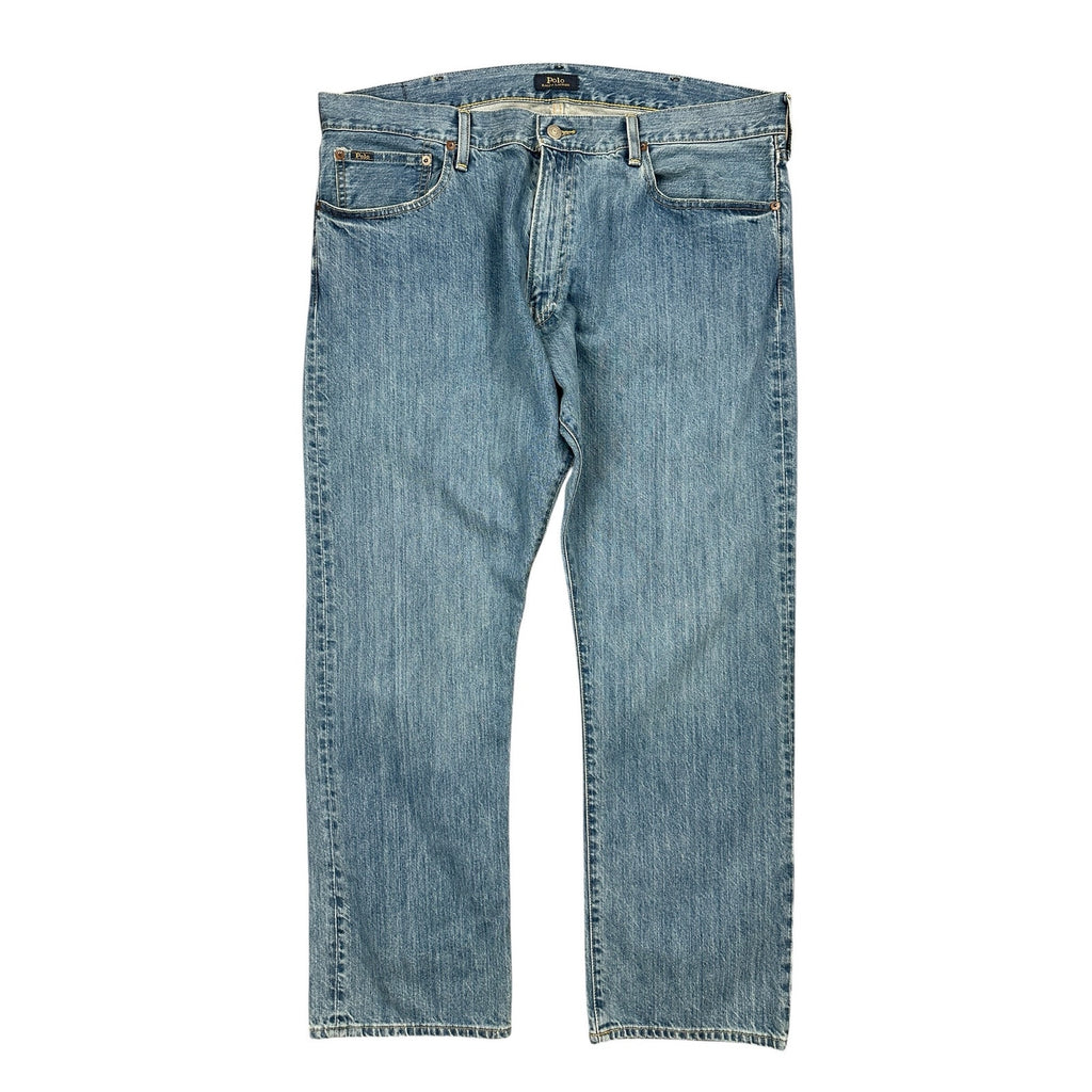 Polo Ralph Lauren Hampton Relaxed Straight Jeans in Blue — Size 38x30 // Preowned