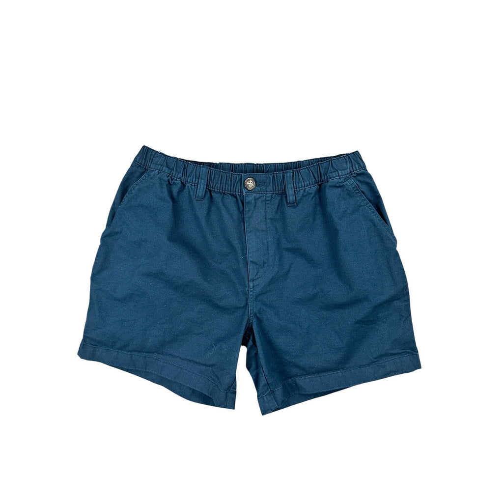 Chubbies 5.5-Inch Elastic Waist Chino Shorts in Navy — Size Large // Preowned