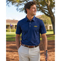 Southern Tide LSU Tigers Club Jersey Golf Performance Polo in Navy — Size XL // Preowned