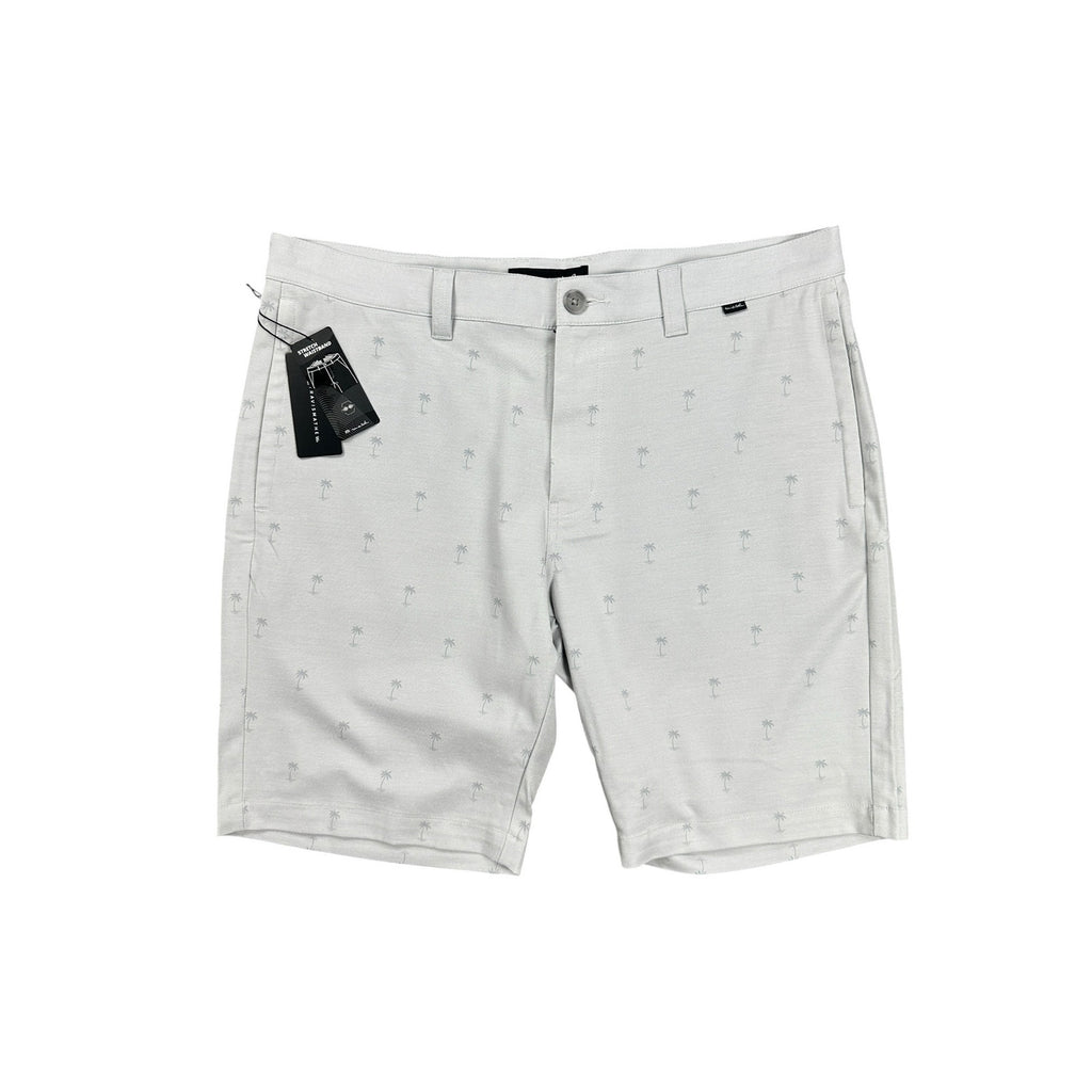 Travis Mathew Resort to This Palms Golf Shorts in Heather Microchip — Size 36