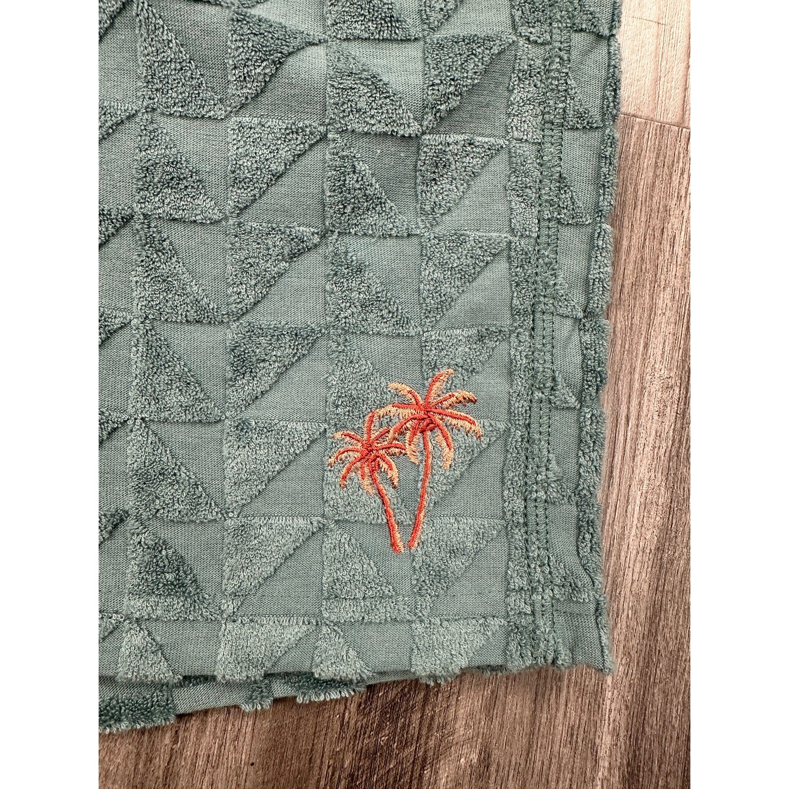 Marine Layer Towel Terry 6" Shorts in North Atlantic Green — Size Large