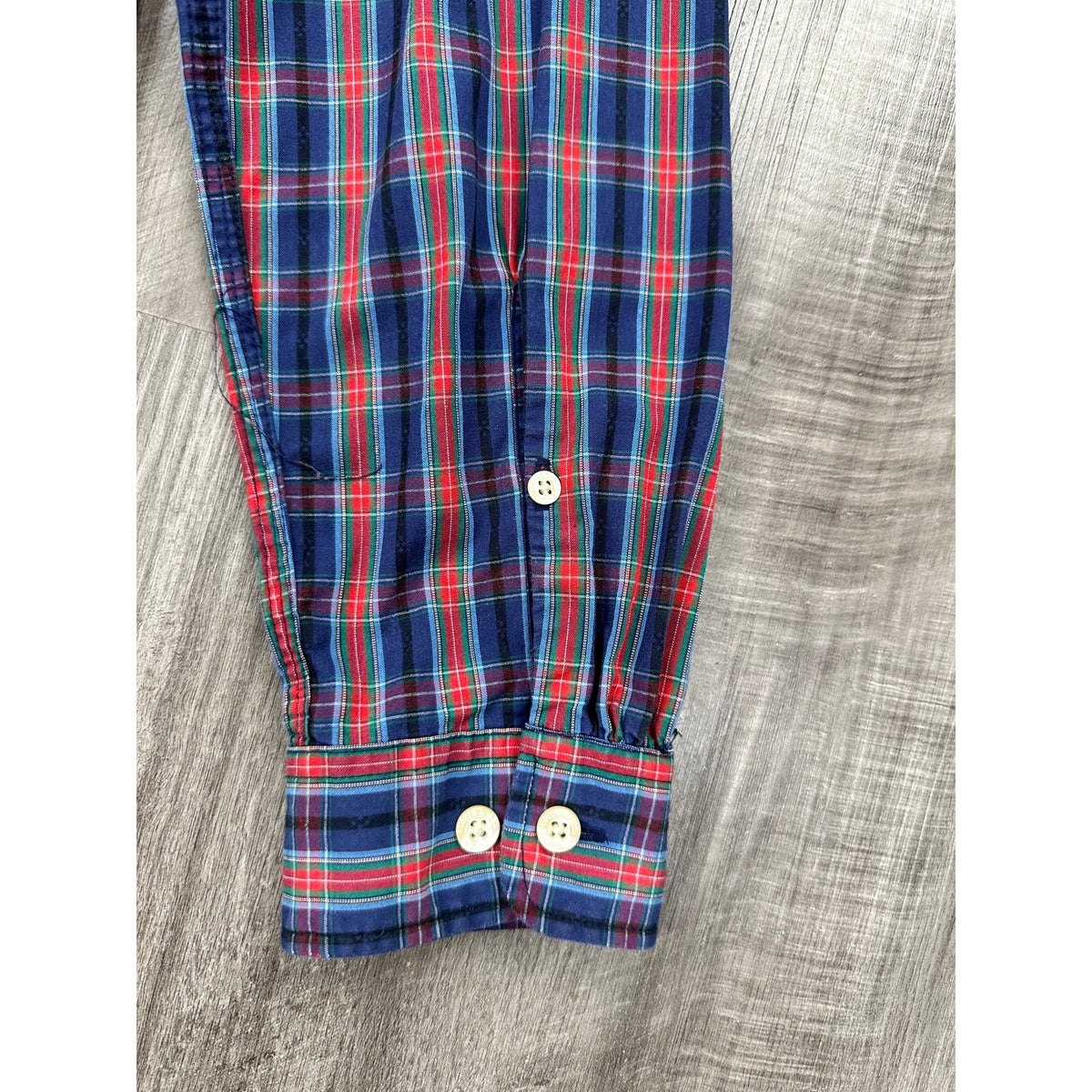 Scotch & Soda Monsieur Provocateur Plaid Long Sleeve Shirt — Size Medium // Preowned