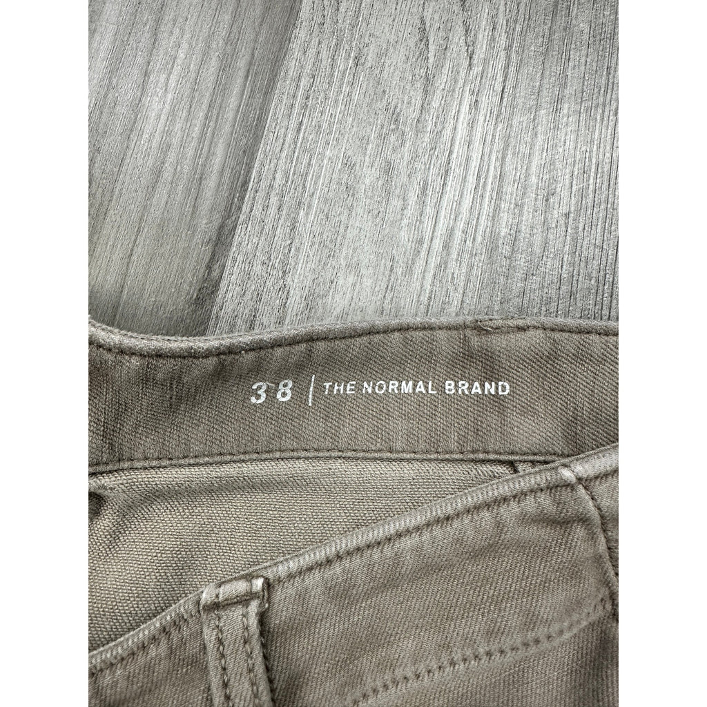 The Normal Brand Comfort Terry Utility Shorts in Brown — Size 38 // Preowned