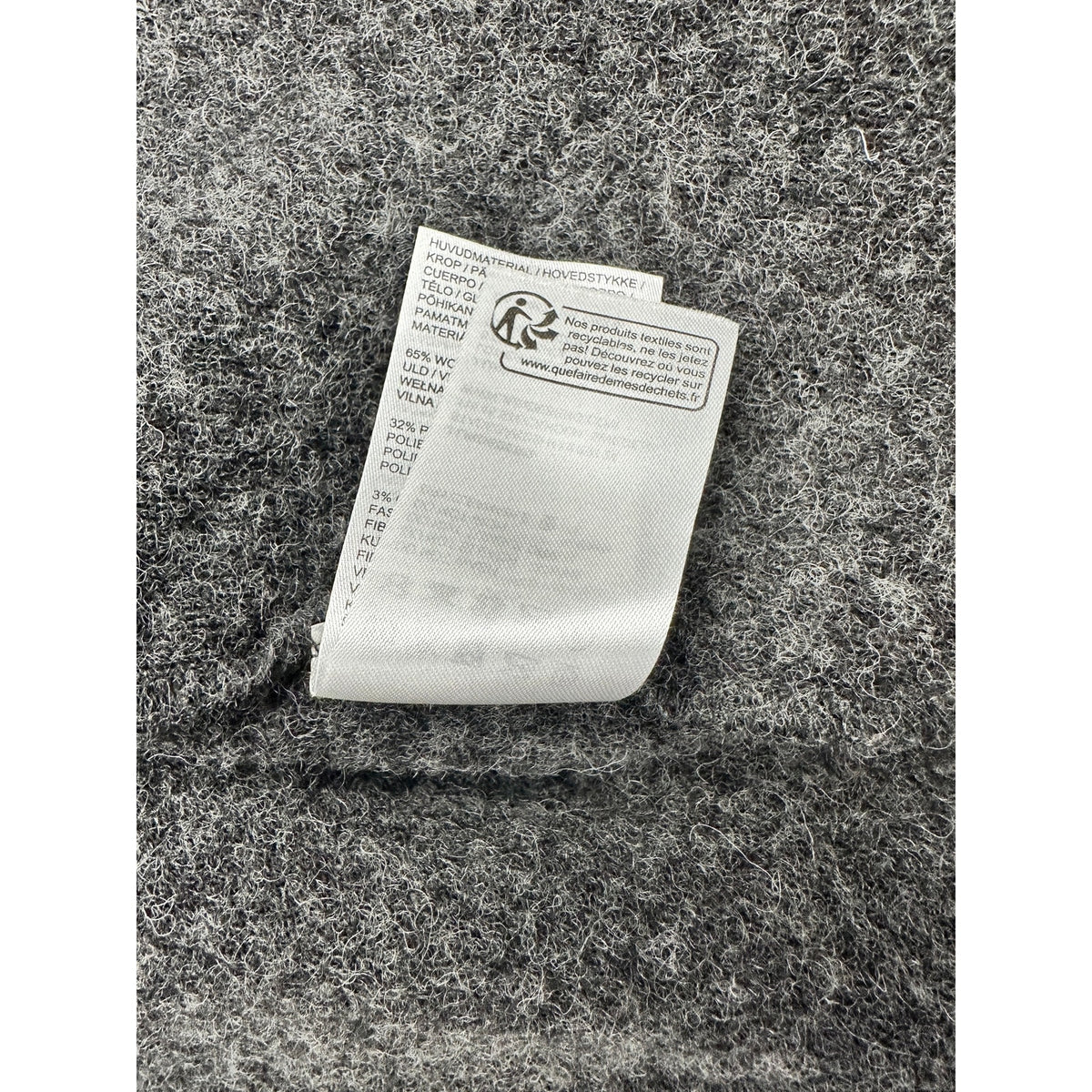 J. Lindeberg Duncan Wool Fleece Vest — Size Medium // Preowned