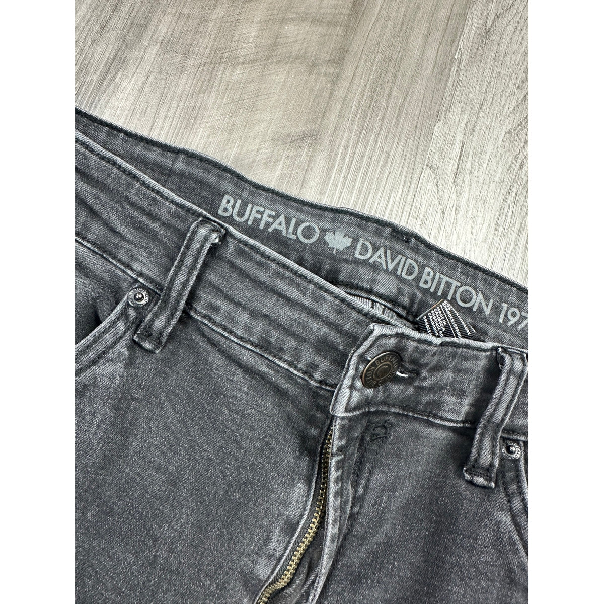 Buffalo David Bitton Ash Slim Stretch Jeans — Size 36x32 // Preowned