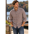 Johnnie-O Dickens Check Long Sleeve Flannel Sport Shirt — Size XL // Preowned