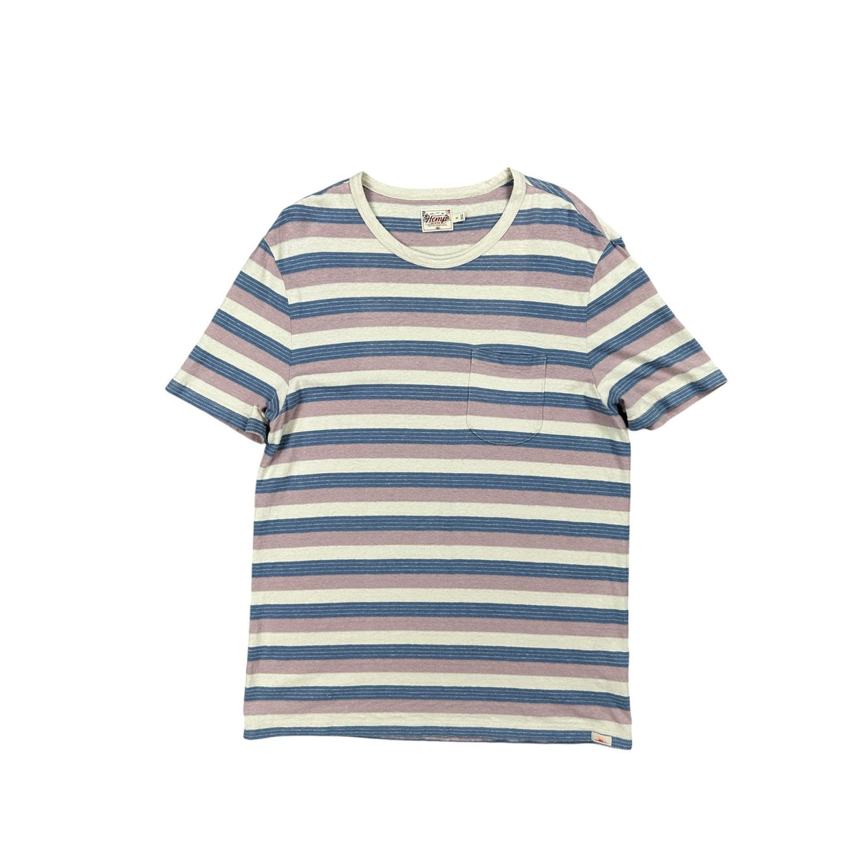 Faherty Short Sleeve Hemp Blend Tee — Size Medium // Preowned