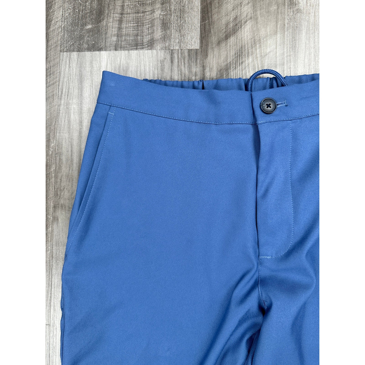 Mizzen+Main Current Blue Drawstring Performance Jogger Pants — Size Medium // Preowned
