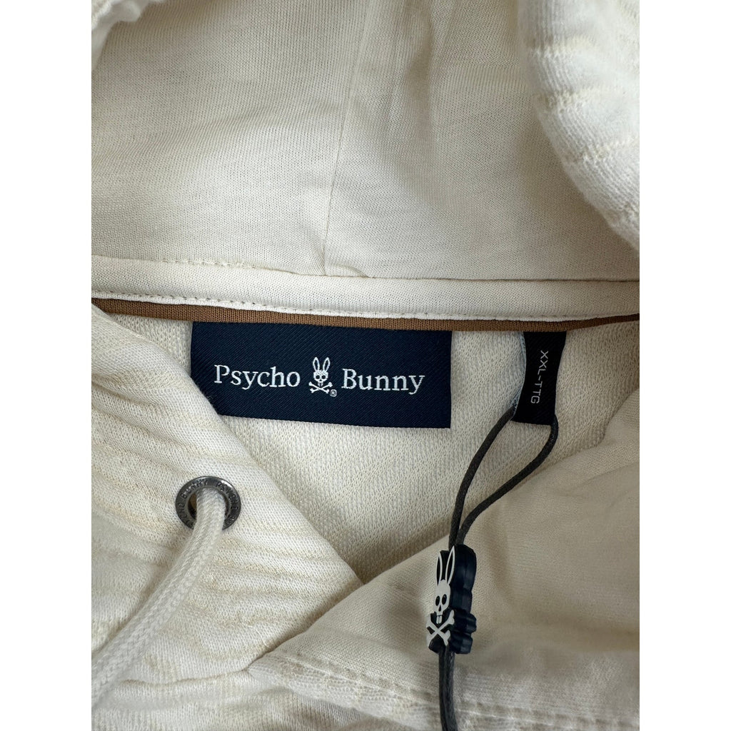 Psycho Bunny Kendrick Textured Pullover Hoodie — Size 2XL