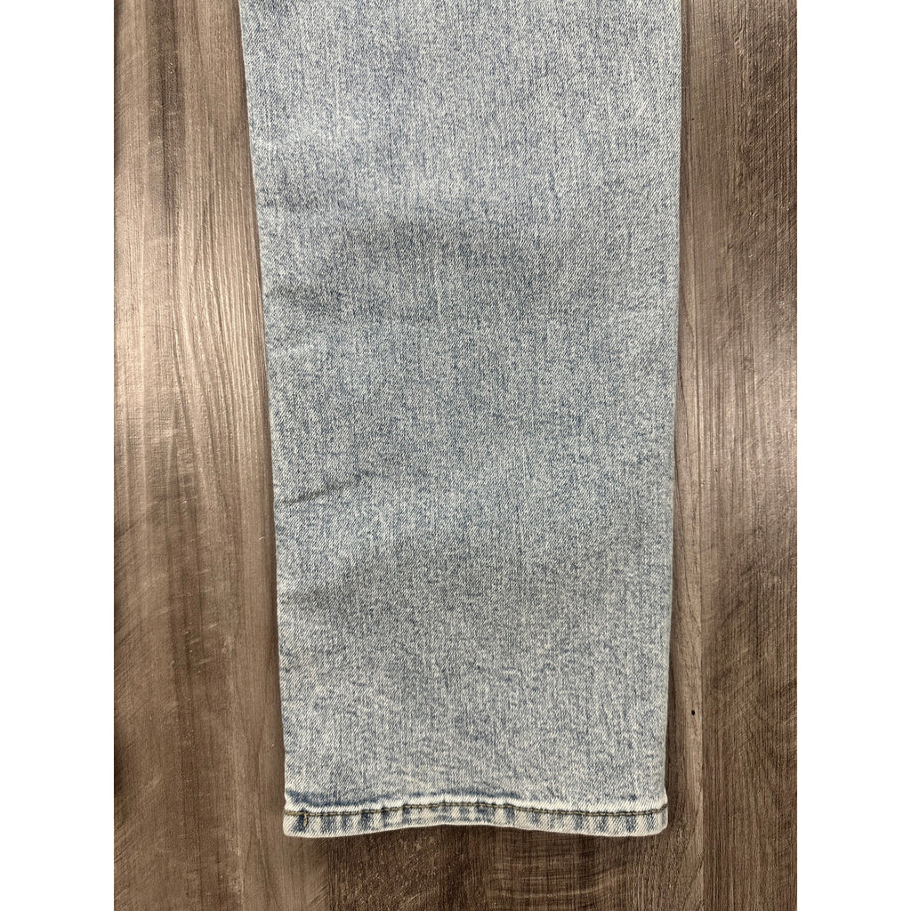 Buffalo David Bitton Ash Slim Fit Stretch Jean in Bleached and Blasted — Size 32x32