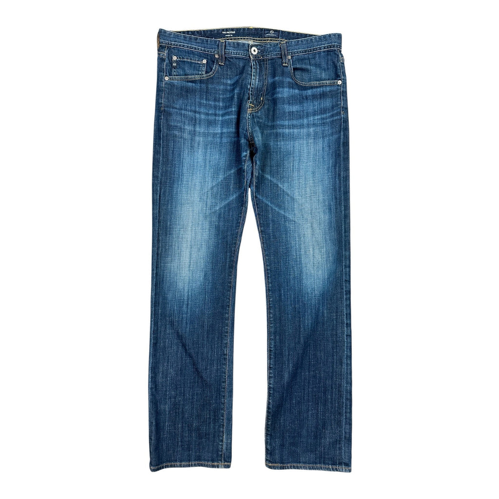 AG The Protégé Straight Leg Jeans Blue — Size 36x34