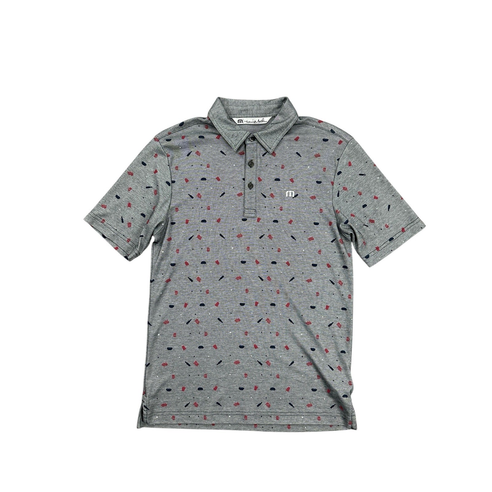 Travis Mathew Happy Hour Pima Cotton Golf Polo - Small