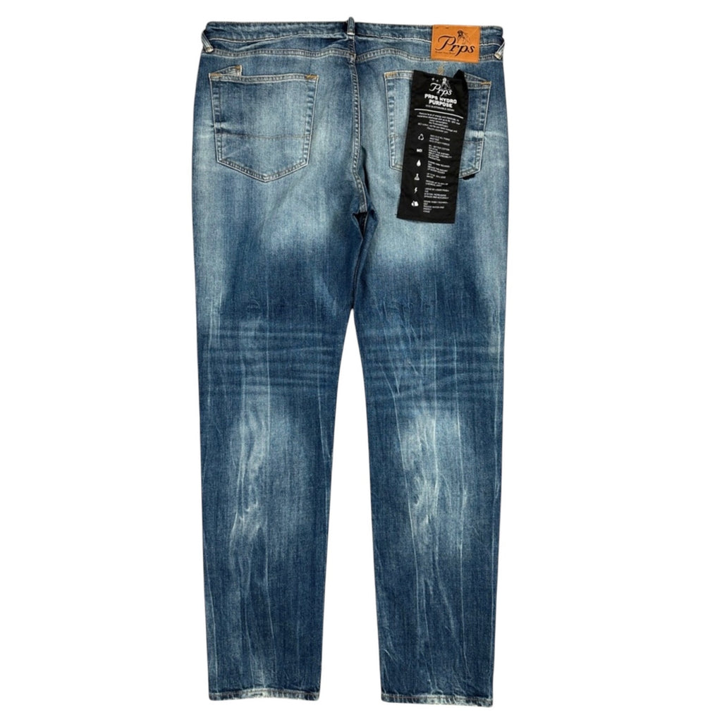 PRPS Hydro Purpose Windsor Fit Tapered Skinny P2 Stretch Jeans - 42
