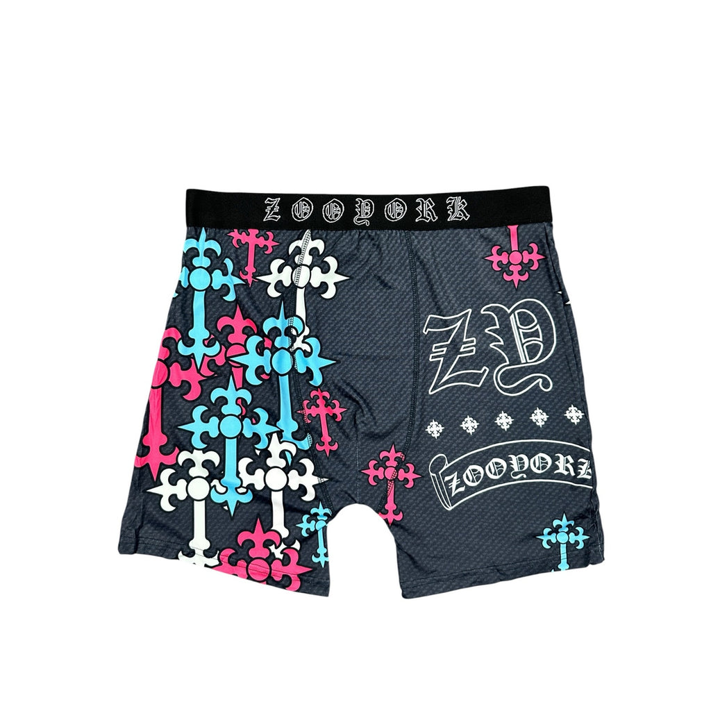Zoo York Super Soft Brushed Performance Boxer Briefs - 6 Pack — Size Large