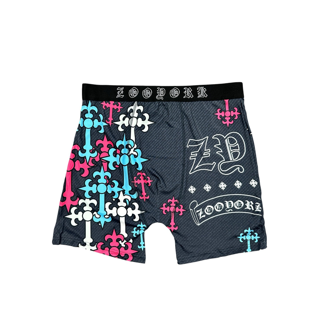 Zoo York Super Soft Brushed Performance Boxer Briefs - 6 Pack — Size Large