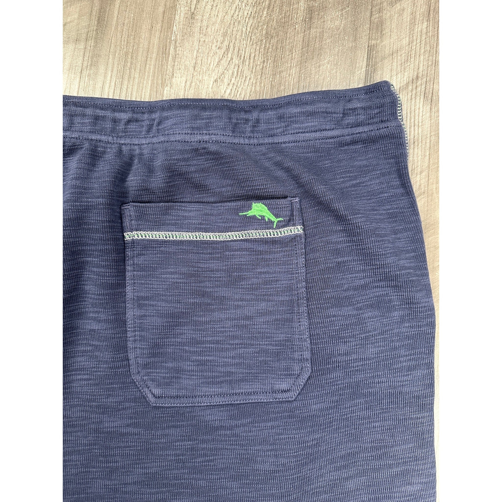 Tommy Bahama Tobago Bay Linen Cotton Blend Shorts in Ocean Deep — Size 4XLB