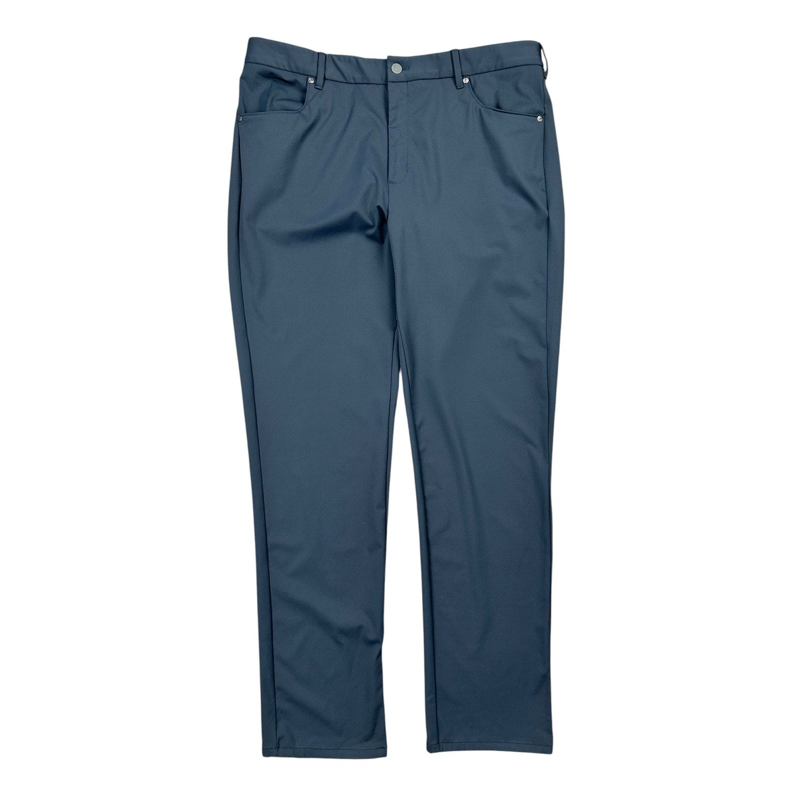 Johnnie-O Momentum Stretch Knit Performance Pants in Navy — Size 36x32 // Preowned